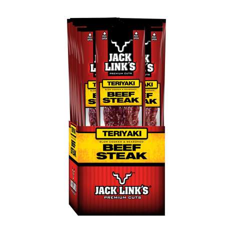 JACK LINKS 1 oz. Teriyaki Beef Steak, PK144 02074